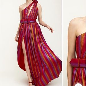 Retrofete rainbow maxi dress